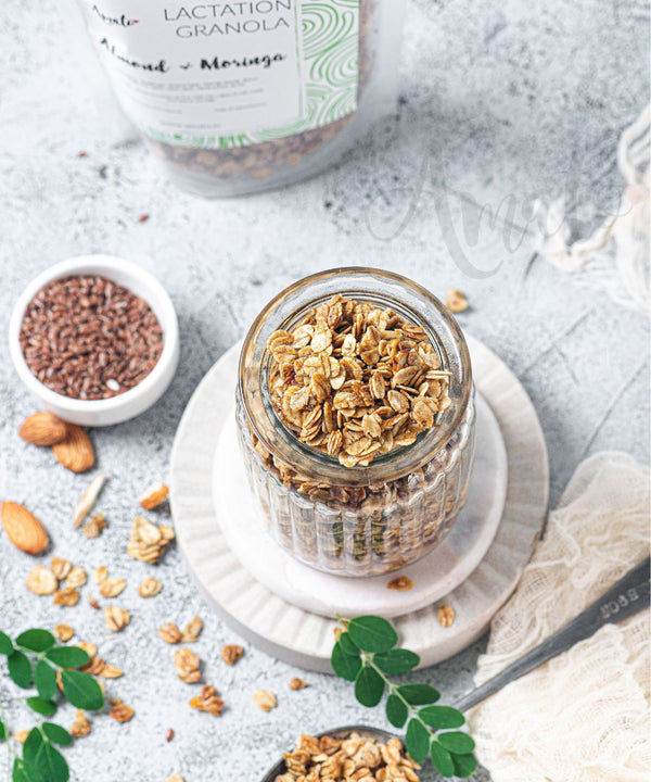 Almond & Moringa Lactation Granola - AmatoAlmond & Moringa Lactation Granola