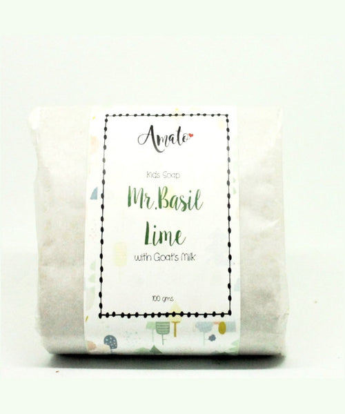 Mr. Basil Lime Kid's Soap - AmatoMr. Basil Lime Kid's Soap